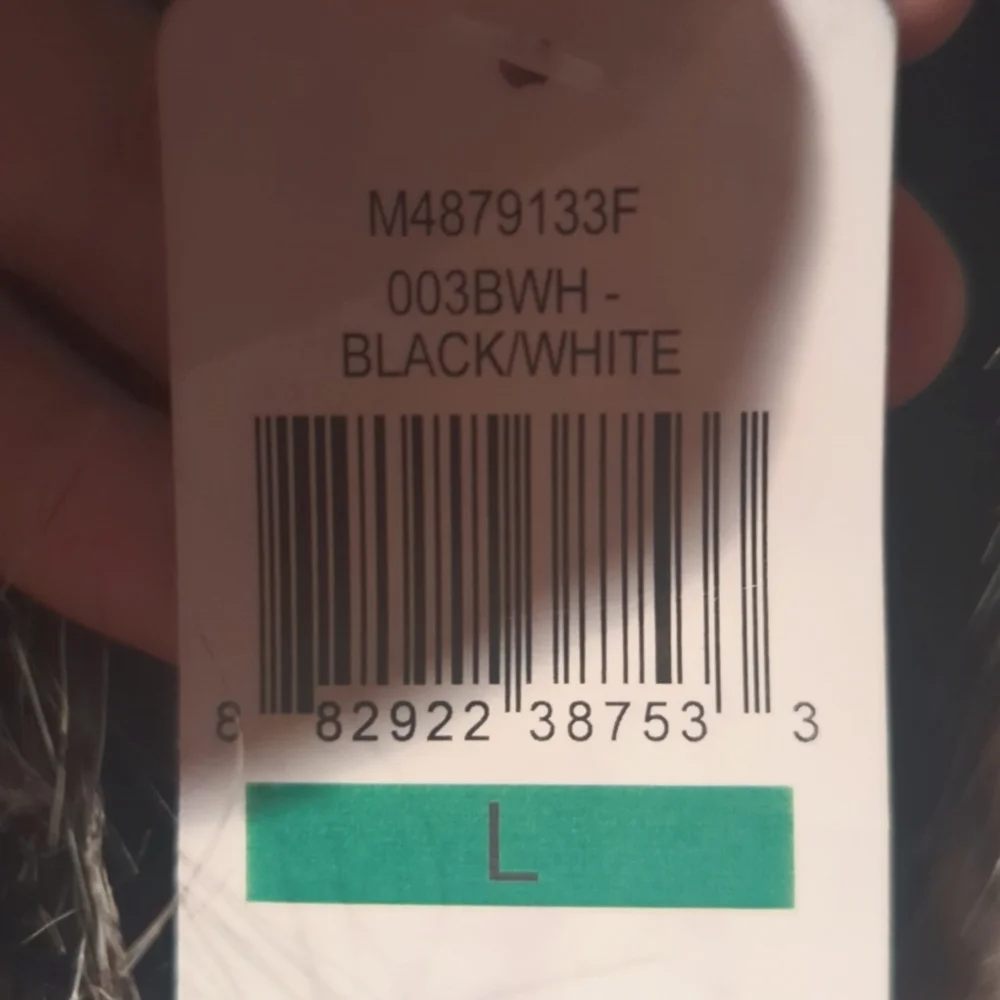 Fever black/white vest size large